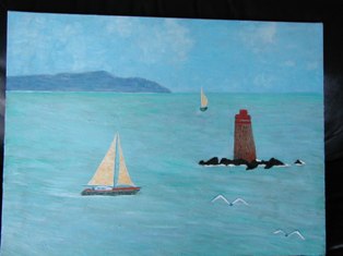 peinture de Josette Bude Laurent